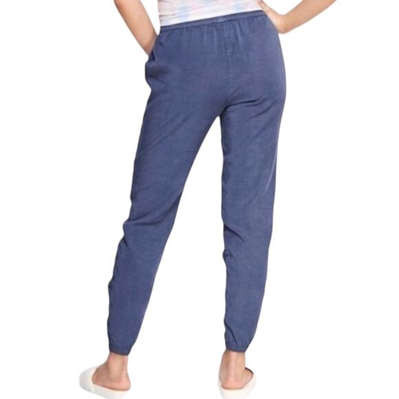 PINK Victorias Secret Jogger Pants Womens Small Blue Classic Easy Basic Normcore - Picture 11 of 12